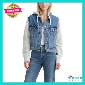 Classic Denim Trucker Jacket Retro Y2K Chic Casual Long Sleeve Hybrid Fit